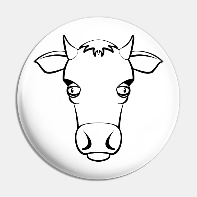 Cow Pin by schlag.art