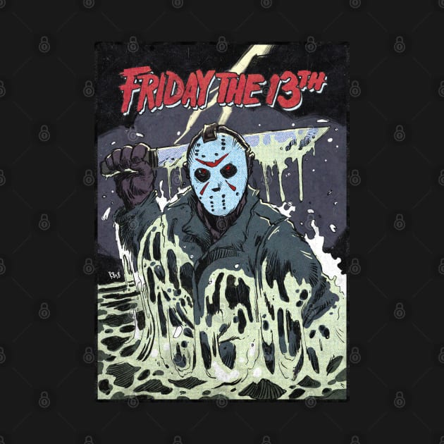 Friday The 13th by RyanButtonIllustrations