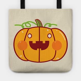 Pumpkin Smile Tote