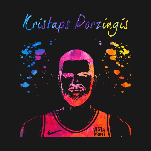 Kristaps Porzingis by Moreno Art