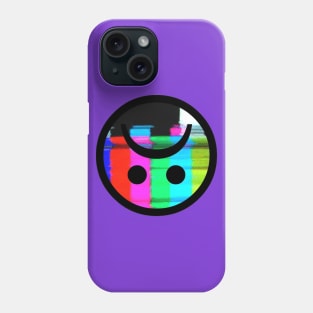 Sad Glitch Face Phone Case