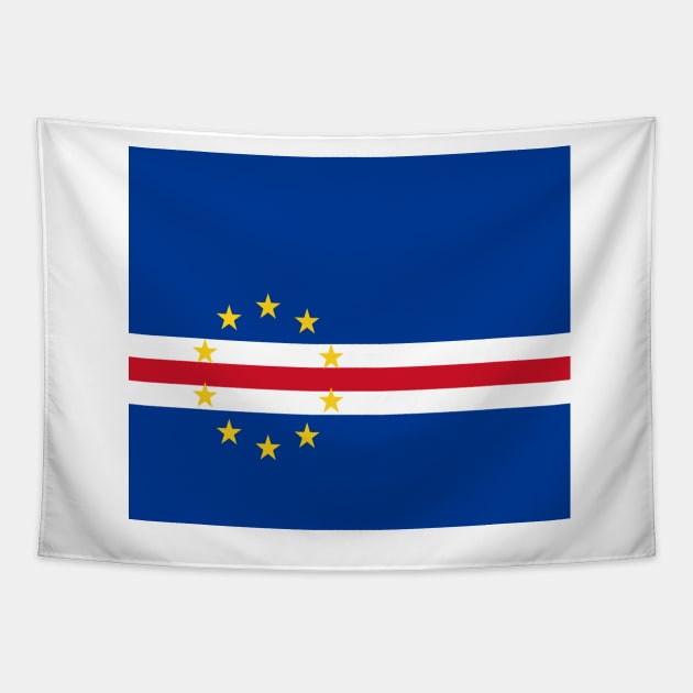 Cape Verde flag Tapestry by flag for all