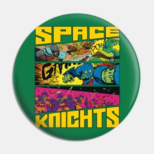 Space Knights ACTION!! Pin