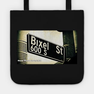 Bixel Street, Los Angeles, California by Mistah Wilson Tote