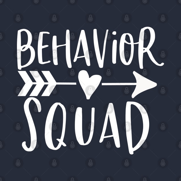 Funny Behavior Therapist Gift Behavior Squad by kmcollectible