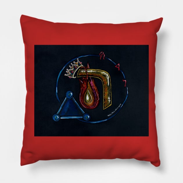 REYSH - 20 – Creative Power of Reysh Pillow by RobinMain