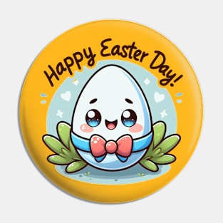 Happy Easter Day Pin