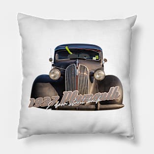 1937 Plymouth 2 Door Slant Back Pillow