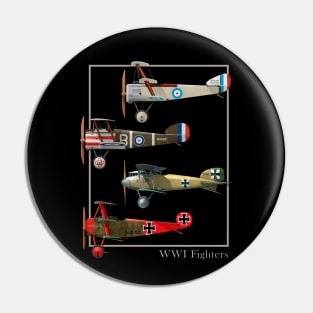 WWI Fighter aircrafts Pin