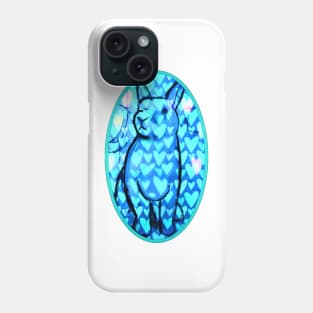 Blue Bunny Phone Case