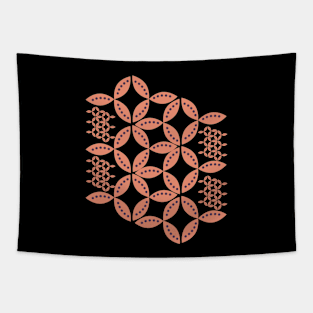 geometric rhombus shaped Tapestry