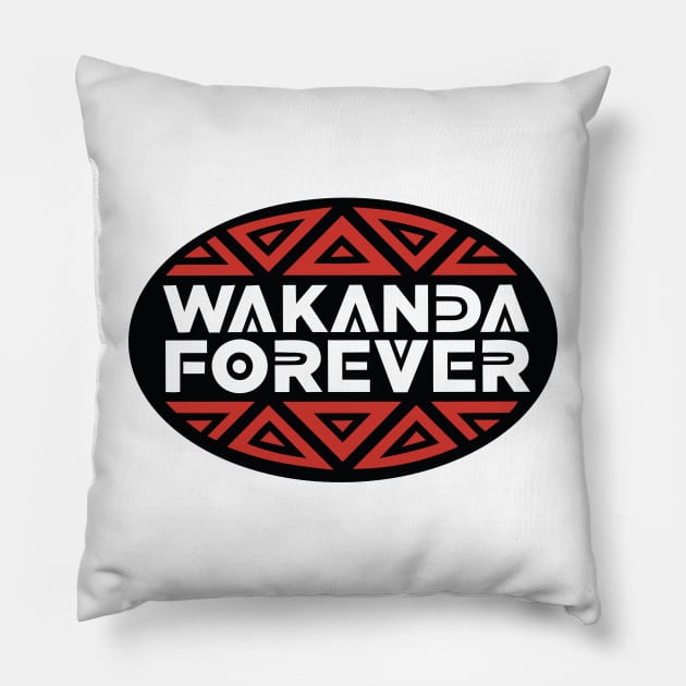 Wakanda Forever Pillow by TheTreasureStash