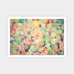 Salt Water Taffy Abstract Candy Store Magnet