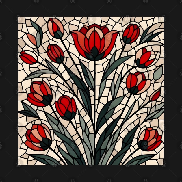 Tulip Flower by Jenni Arts