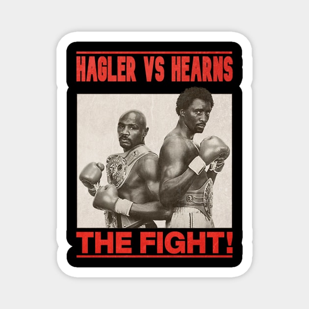 ETERNAL FIGHT HAGLER VS HEARNS Magnet by gokugotengokil