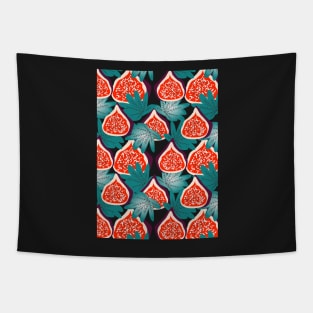 Colorful figs and leaves Tapestry