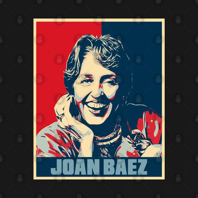 Joan Baez Hope Poster ART by Odd Even