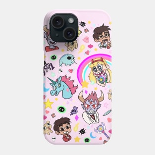 Star VS The Forces Of Evil Pattern Phone Case