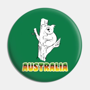 Australia - koala Pin