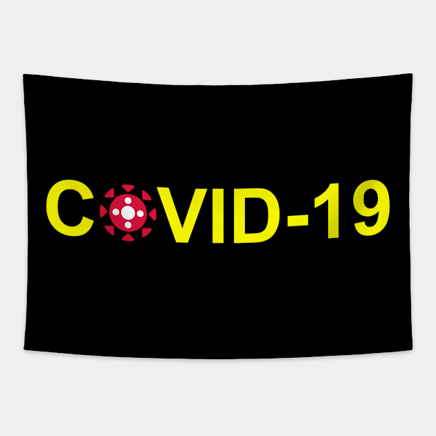 covid 19 Tapestry by anto R.Besar