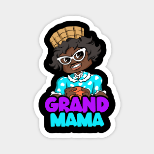 CARTOON GRANDMAMA Magnet