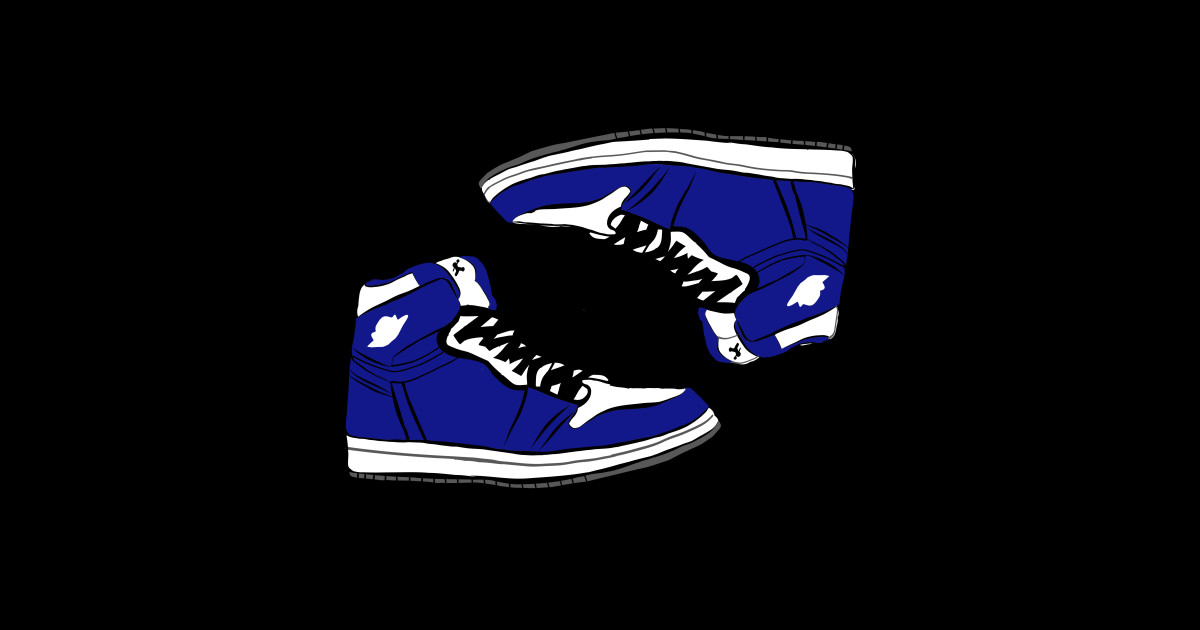 Air Jordans Royal Blue - Air Jordan - Sticker | TeePublic
