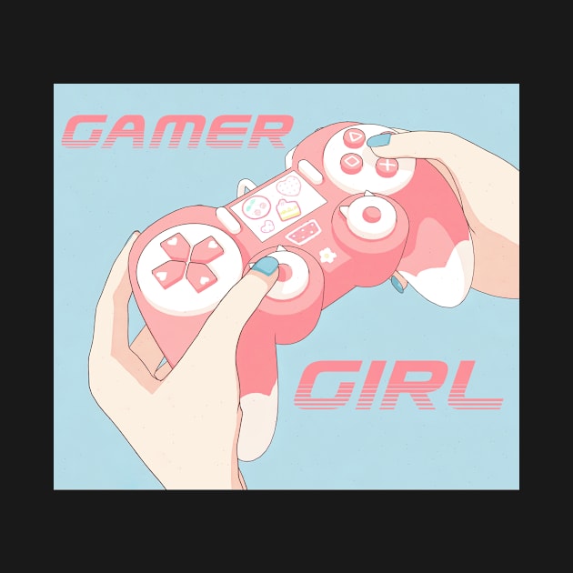 Gamer girl by geekmethat