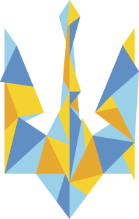 Ukraine Geometry Trident Magnet