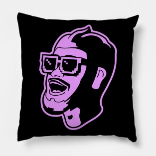 TonyDaddi Logo 2020 Purple small print Pillow