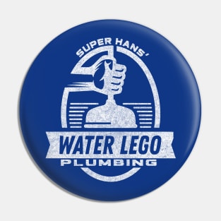 Super Hans' Water Lego Plumbing Pin