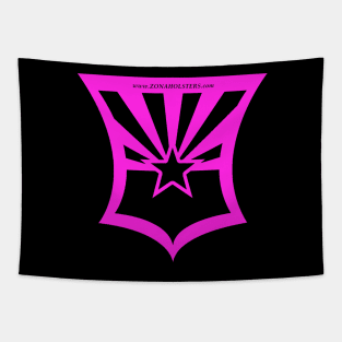 Zona shield pink Tapestry