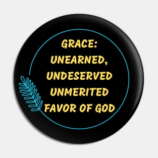 Grace | Christian Pin