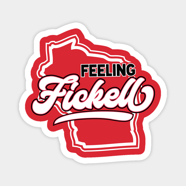 Feeling Fickell // Retro Wisconsin Football Magnet by SLAG_Creative