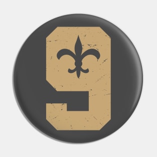 Drew Brees Number Pin