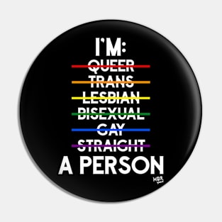 I'm A Person Pin