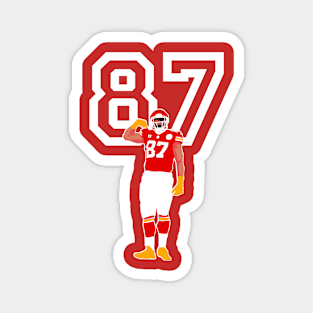 Travis Kelce 87 KC Chiefs Magnet