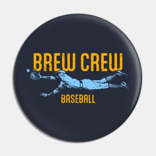 BREW CREW Vintage Catch Pin