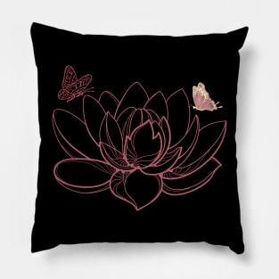 Loto natural butterfly  wellness Pillow