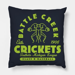 Battle Creek Crickets Pillow