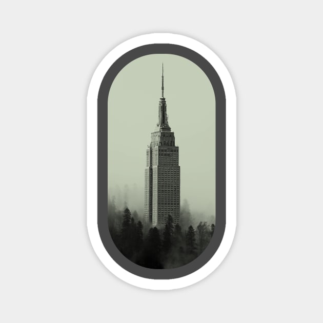 Empire State Of Mind Magnet by DavidLoblaw