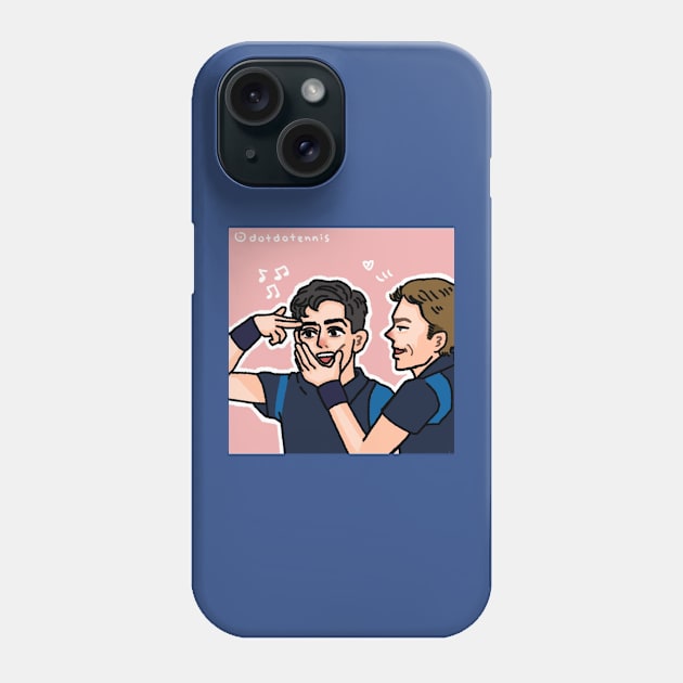 Nico + Pierre = <3 Phone Case by dotbyedot