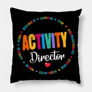 Awesome Activity Director Rock Activity Professionals Week Pillow