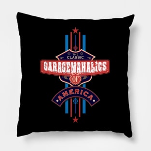 Garagemahalics of America Pillow