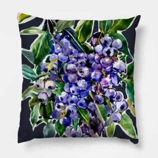 Blueberries Pillow