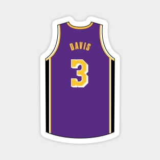 Anthony Davis Los Angeles Jersey Qiangy Magnet