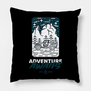 Off Road Outdoor Adventure Outdoorsman Pillow