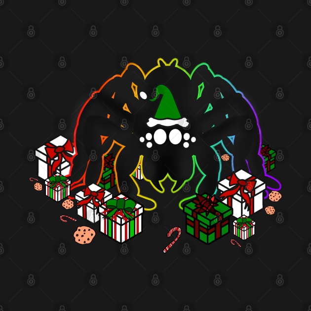 Santa Spider w/ Presents (Rainbow 2) by IgorAndMore