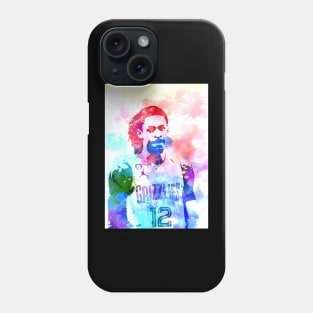 Ja Morant Watercolor Phone Case