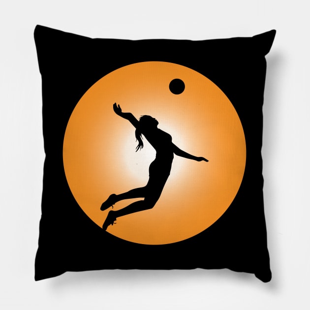 Volleyball - Volleyball Womens Pillow by Kudostees
