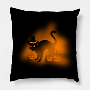 Halloween Cat Pillow